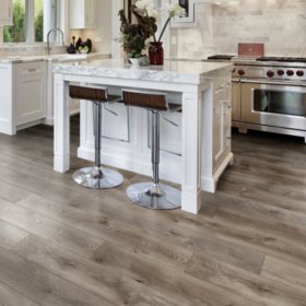 Select Surfaces Smoked Hickory SpillDefense Laminate Flooring