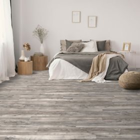 Select Surfaces Smoked Hickory SpillDefense Laminate Flooring