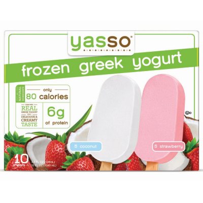 Yasso frozen on sale yogurt bars