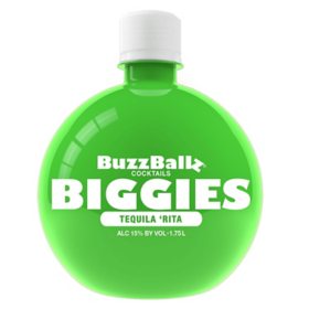 BuzzBallz Biggies Tequila 'Rita Cocktail, 1.75 L