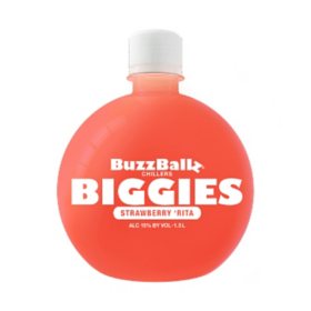 BuzzBallz Biggies Strawberry 'Rita Cocktail, 1.75 L