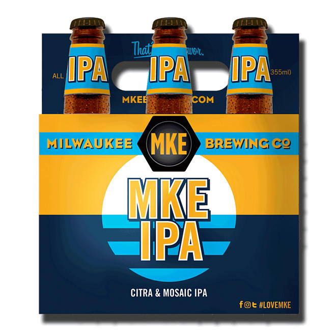 Milwaukee Brewing MKE IPA (12 fl. oz. bottle, 6 pk.)