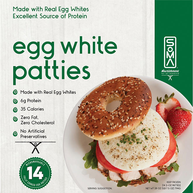 SOMA Egg White Patties (14 ct.)