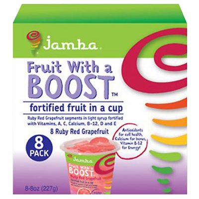 Jamba Boost Ruby Red Grapefruit Fruit Cup 8/8 oz. Sam's Club