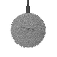 Tech Squared 2-Pack Premium Fabric Wireless Charger 7.5/10W Fast Wireless Charging Pad