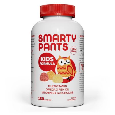 SmartyPants Kids' Formula Gummy Multivitamins (180 ct.) - Sam's Club