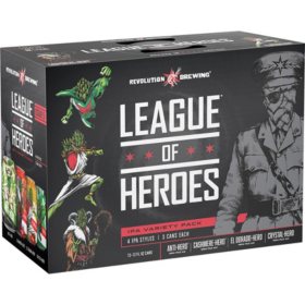 Revolution League of Heros IPA Variety 12 fl. oz. can, 12 pk.