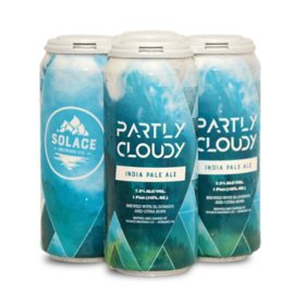 Solace Partly Cloudy IPA 16 fl. oz. can, 4 pk.
