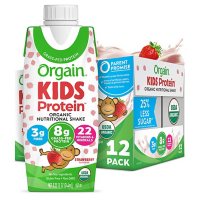 Orgain Kids Protein Organic Nutritional Shake, 8.25 fl. oz., 12 pk. - Strawberry