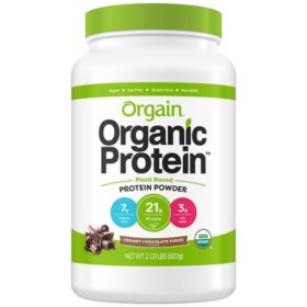 Orgain Organic Protein Plant Based Protein Powder Creamy Chocolate