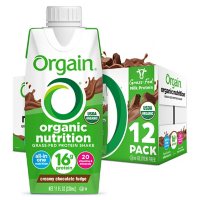 Orgain Organic Nutrition Shake, Creamy Chocolate Fudge (11 fl. oz., 12 pk.)	