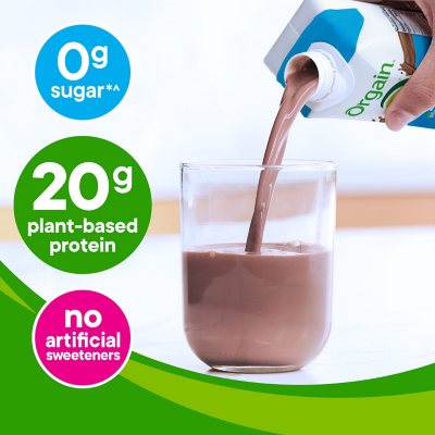 Orgain Clean Protein Chocolate Shake (18 ct, 11 fl oz)