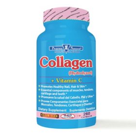 Pharma Natural Collagen + Vitamin C Capsules (260 ct.) 