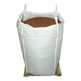 GroundSmart Rubber Mulch Cedar Red 76.9 cu ft Super Sack (Assorted Sizes)