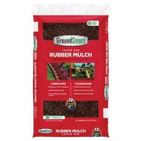 GroundSmart Rubber Mulch, Cedar Red (1.25 cu. ft. bag)