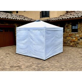 10’x10’ Commercial Grade Instant Canopy with Walls and Weight Bags POPUPSHADE