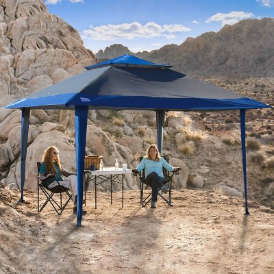 13' x 13' POPUPSHADE Instant Canopy with POPLOCK X-Wing Frame, Wheel-Bag -  Sam's Club