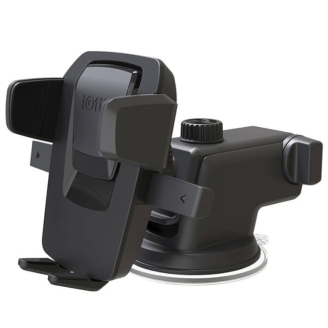 iOttie Easy One Touch 3 Dash & Windshield Car Mount Universal Phone Holder w/ Bonus Rapid Charger