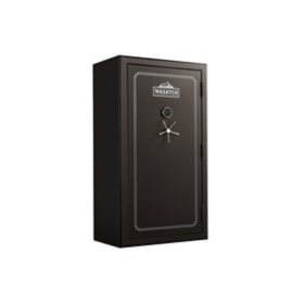 Wasatch 64-Gun Fire and Waterproof Safe with E-Lock, Dark Bronze