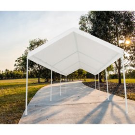 Event Party Tent 20' x 20' Outdoor Party Shelter with Party Enclosure  Sidewall Kit - Sam's Club