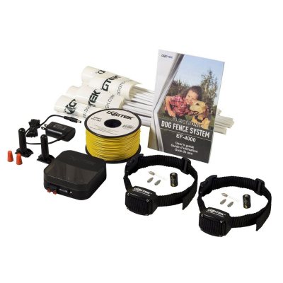 Dogtek EF-4000B25 Electronic Dog Fence System with 2 ...