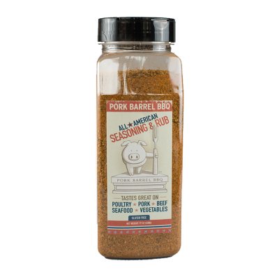 Pork Barrel BBQ All American Seasoning & Rub (19 oz.) Sam's Club
