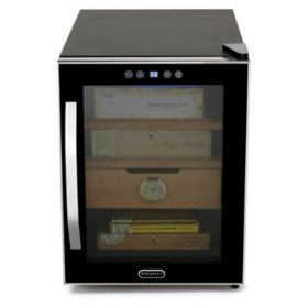 Whynter Elite Touch-Control 250-Cigar Cooler Humidor, Stainless Steel