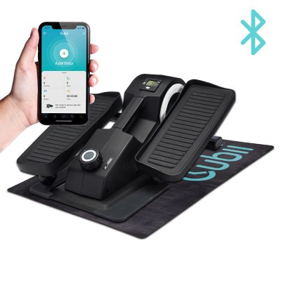 Cubii JR2+ Compact Seated Elliptical with Bluetooth ,Aqua