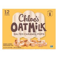 Chloe's Salted Caramel Oatmilk Pops, Frozen (12 ct.)