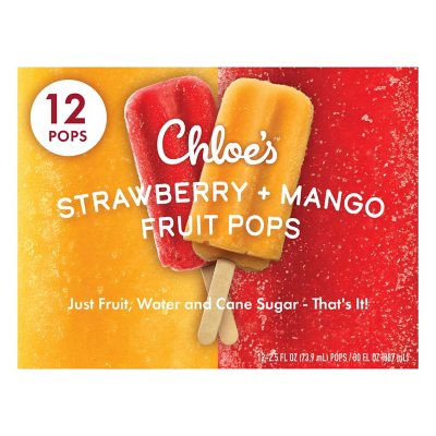 Chloe s Strawberry and Mango Pops 12 ct. Sam s Club