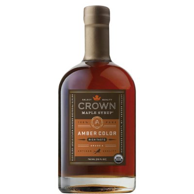 UPC 852913003254 product image for Crown Maple Amber Color and Rich Taste Organic Maple Syrup (25 fl oz.) | upcitemdb.com