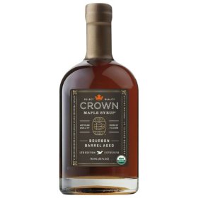 Crown Maple Bourbon Barrel Aged Organic Maple Syrup, 25 fl. oz.