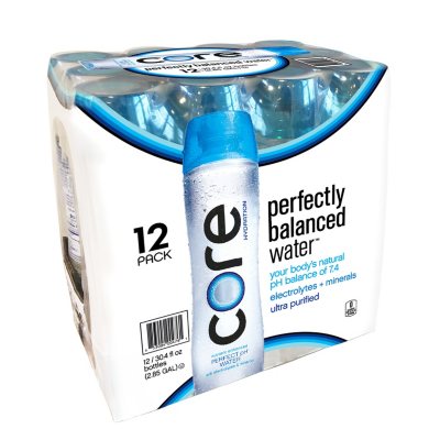  Core Hydration Perfectly Balanced Water, 30.4 fl oz bottle  (Pack of 12) : Everything Else