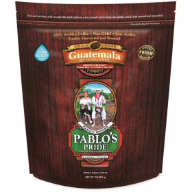 Pablo's Pride Gourmet Medium-Dark Roast Whole Bean Coffee, Guatemala, 32 oz.