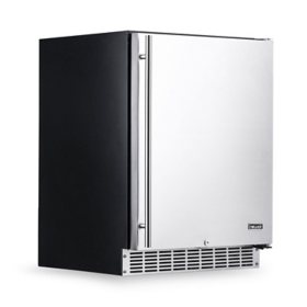 Walsh WSR17S5 - Compact Refrigerator, 1.7 Cu Ft. Stainless Steel