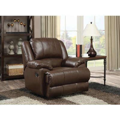 Leather recliner store chair sam's club