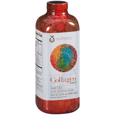 Youtheory™ Liquid Collagen Dietary Supplement - 32 fl. oz. - Sam's Club