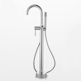 OVE Decors Athena Single-Handle Floor-Mounted Roman Tub Faucet with Hand Shower