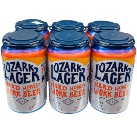 Ozark Lager 12 fl. oz. can, 6 pk.