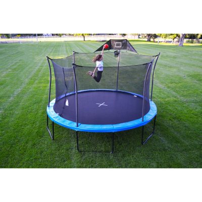 Sam's club trampoline 2025 with basketball hoop