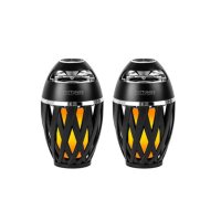TikiTunes 2-Pack Wireless Bluetooth Speakers with LED Lights