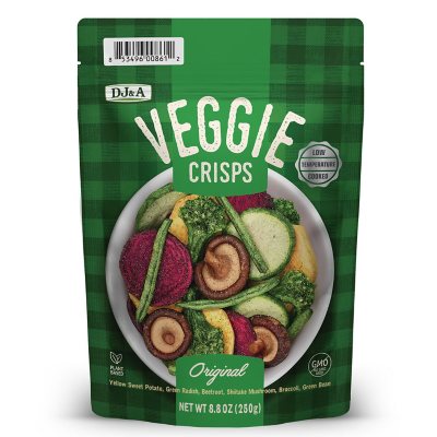 在庫一掃セール売れ筋ランキング DJ&A Veggie Crisps Original, 8.8 oz. - Sam's Club Vegetables