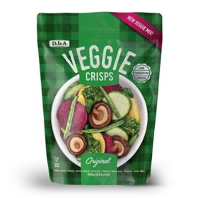 DJ&A Veggie Crisps Original, 8.8 oz.