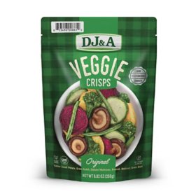 DJ&A Veggie Crisps Original, 8.8 oz.