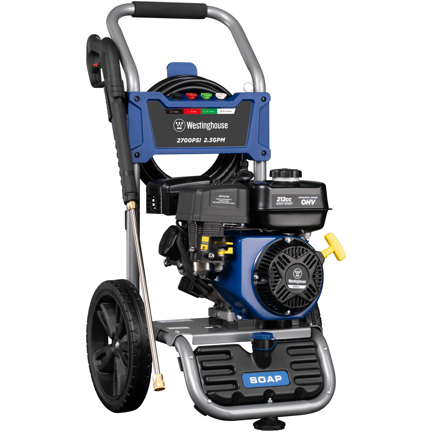 Westinghouse WPX2700 2700 PSI and 2.3 GPM Gasoline-Powered Pressure Washer