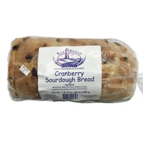 Bay Bread Cranberry Sourdough Bread 30 oz.