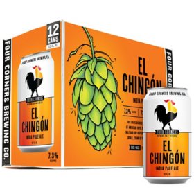 Four Corners El Chingon IPA 12 fl. oz. can, 12 pk.