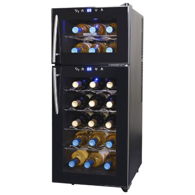 Newair wine deals cooler dual zone