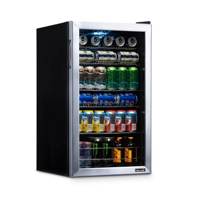 Wine Cooler/Cabinet,Small Beverage Refrigerator,17 Bottles,Beer