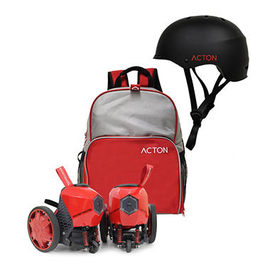 ACTON R6 RocketSkates with Helmet and Backpack